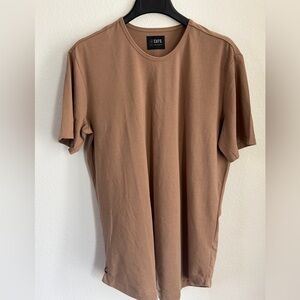 CUTS Curve-Hem Shirt Mens Size XL Short Sleeve Crewneck Casual